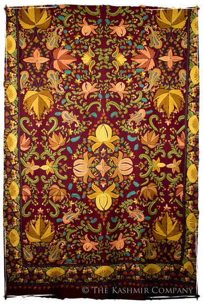 Jardin du Chinar du Bordeaux Cachemire Antiquaires Shawl