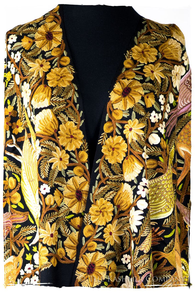 Oiseaux d'Afrique du Nord Arabe Antiquaires Shawl