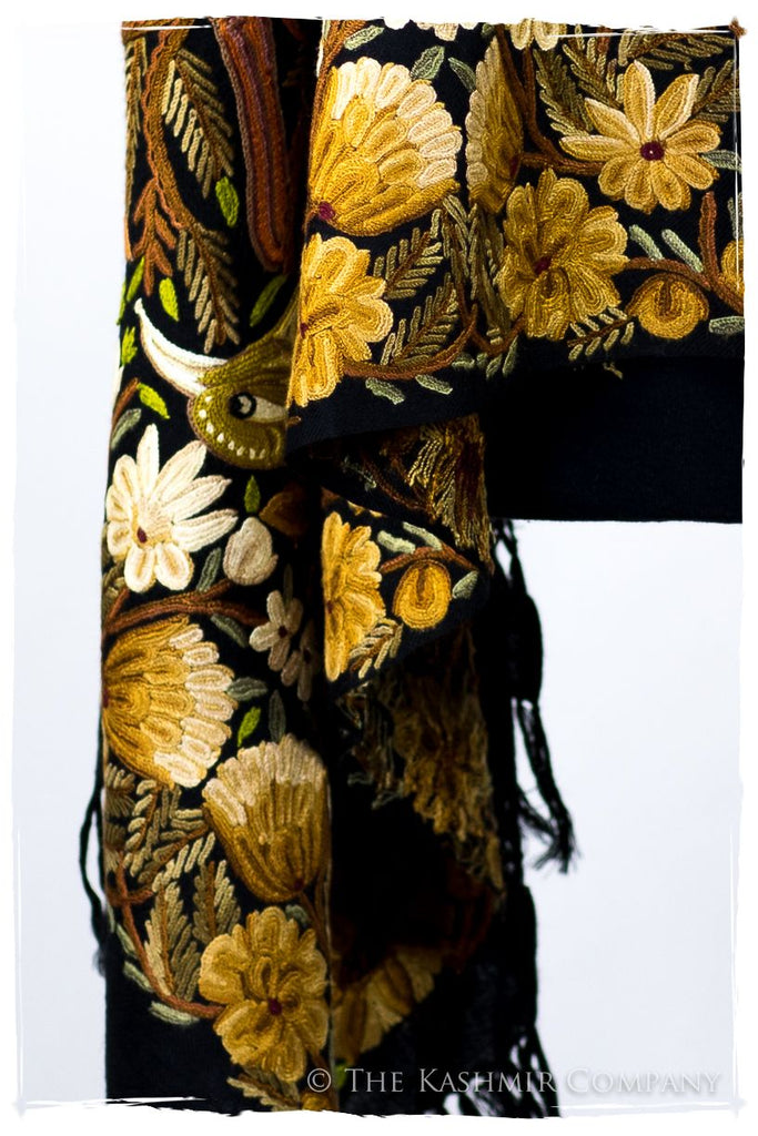 Oiseaux d'Afrique du Nord Arabe Antiquaires Shawl