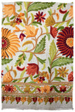 Fleur de Soleil Ivoire Indienne Antiquaires Shawl