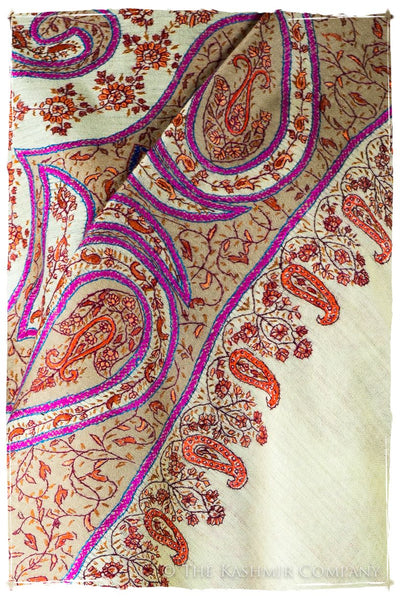 The Mona Lisa Fuchsia Lime Deux Shawl