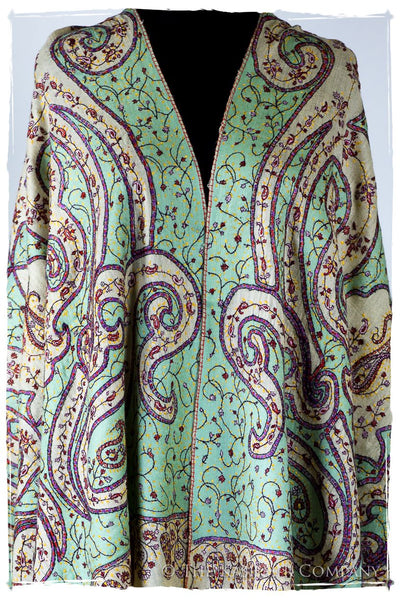 The Mona Lisa Angel Porcelain Deux Shawl