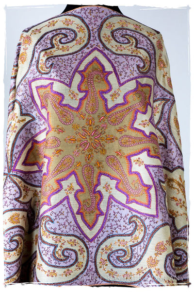 The Mona Lisa Jardin Lilac Deux Shawl