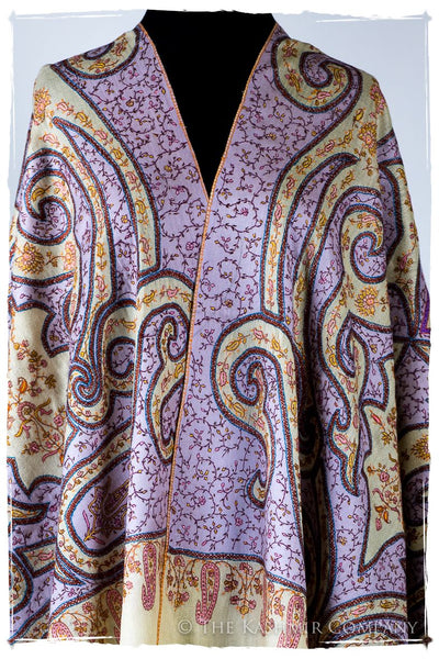 The Mona Lisa Jardin Lilac Deux Shawl