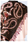 The Mona Lisa Noir Rose Deux Shawl