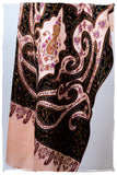 The Mona Lisa Noir Rose Deux Shawl