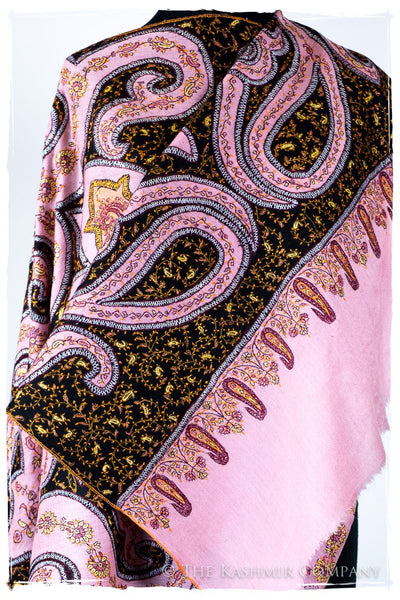 The Mona Lisa Noir Rose Deux Shawl