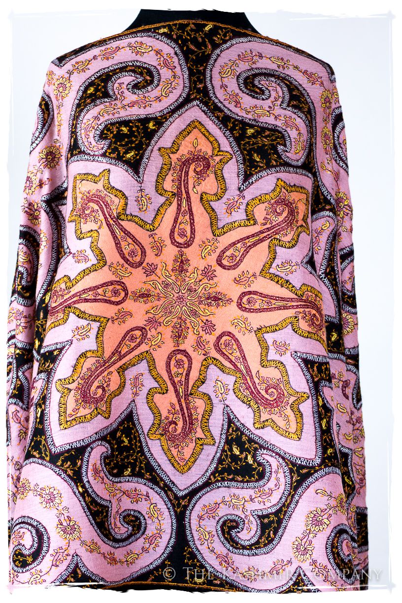 The Mona Lisa Noir Rose Deux Shawl