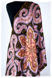 The Mona Lisa Noir Rose Deux Shawl