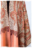The Mona Lisa Peach Amber Deux Shawl