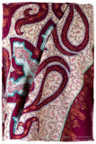 The Mona Lisa Napa Bordeaux Deux Shawl