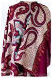 The Mona Lisa Napa Bordeaux Deux Shawl