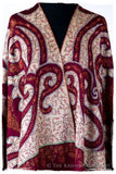 The Mona Lisa Napa Bordeaux Deux Shawl