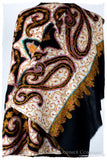 The Mona Lisa Noir Rose Gold Deux Shawl