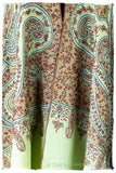 The Mona Lisa Celadon Mist Deux Shawl
