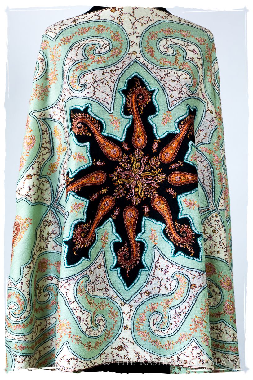 The Mona Lisa Noir Mediterranean Deux Shawl