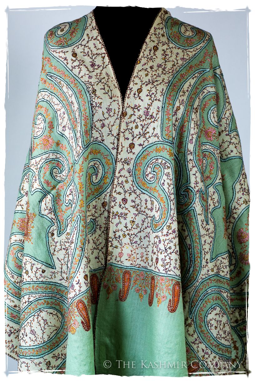 The Mona Lisa Noir Mediterranean Deux Shawl