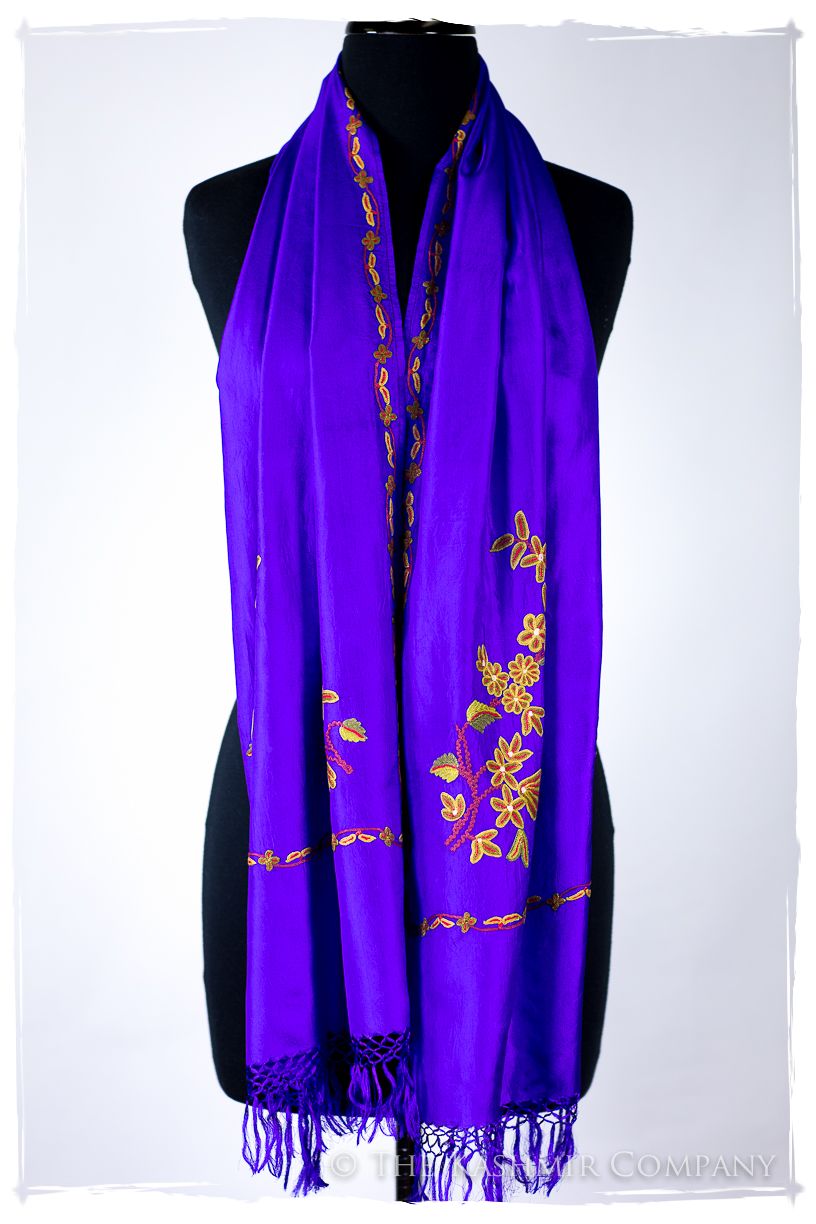 Maria Soie Française Organic Silk Scarf