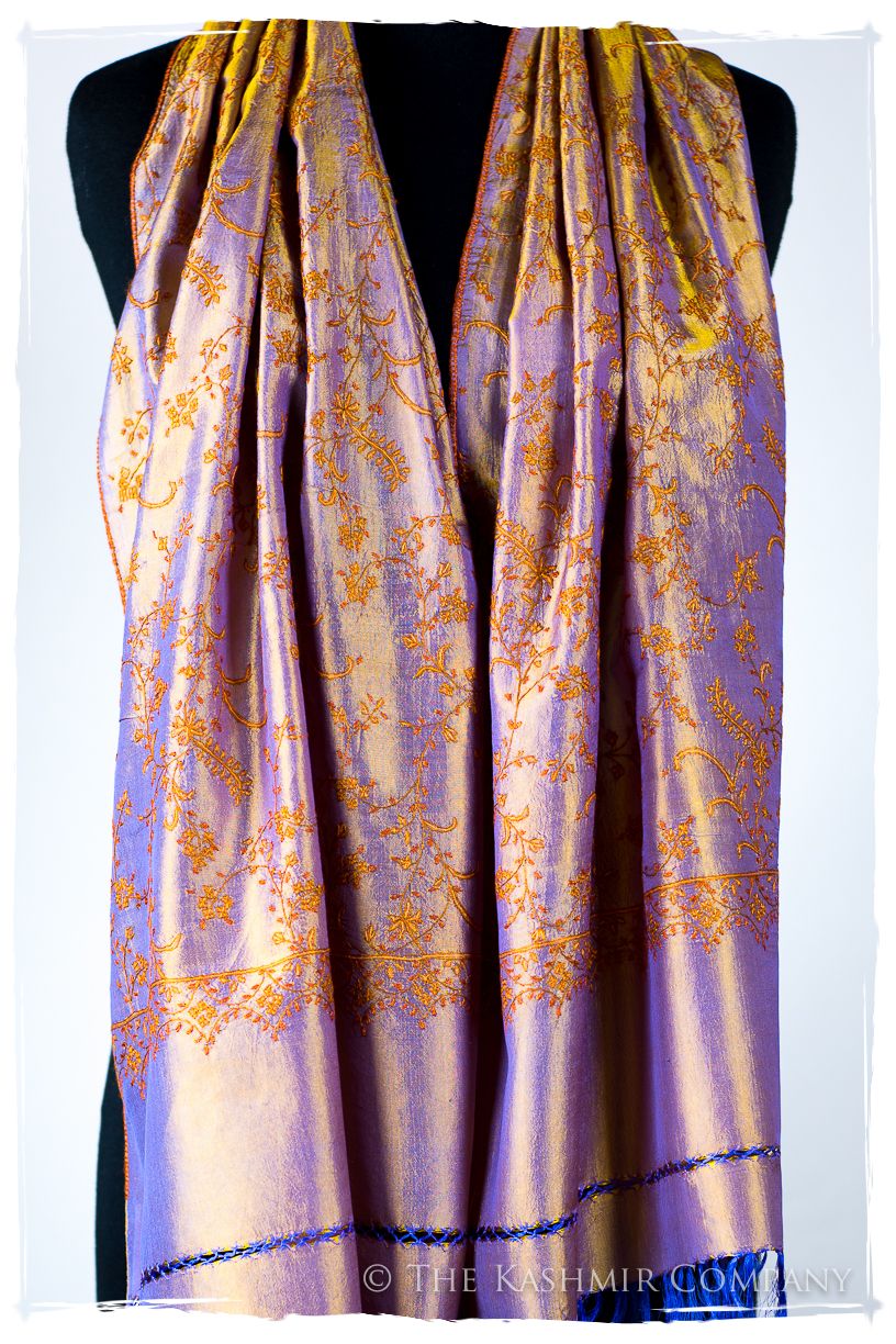 Lorraine Luxe Française Organic Silk Scarf
