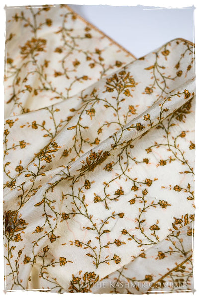 Isabeau Luxe Française Organic Silk Scarf