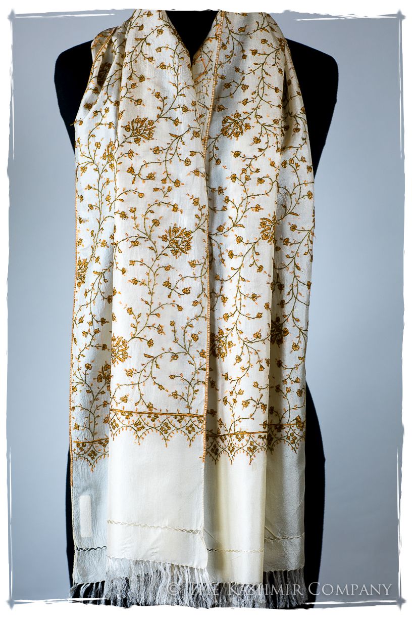 Isabeau Luxe Française Organic Silk Scarf