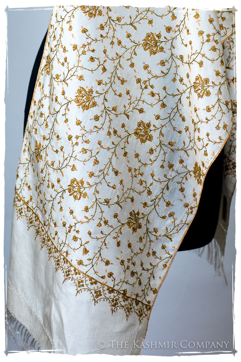 Isabeau Luxe Française Organic Silk Scarf