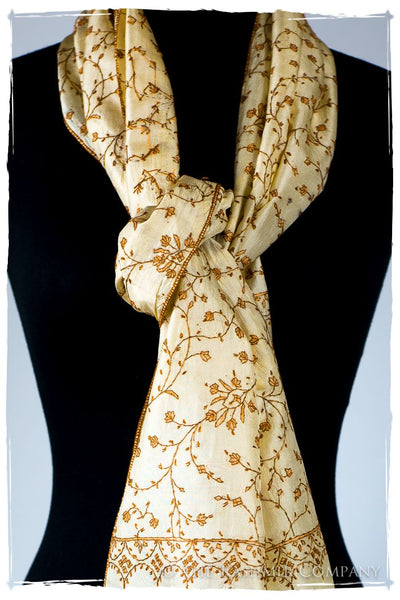 Jeanne Luxe Française Organic Silk Scarf