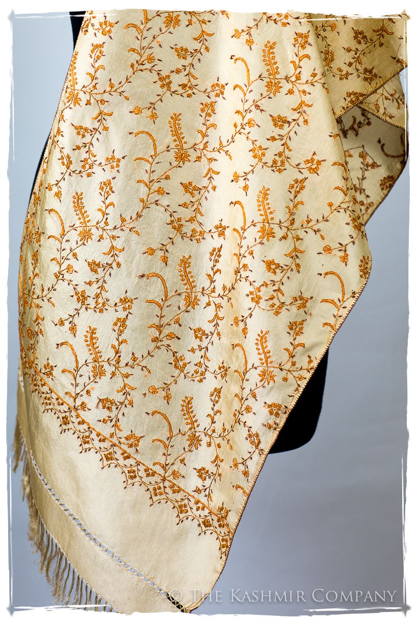 Aries Luxe Française Organic Silk Scarf