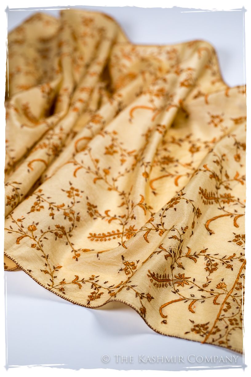Aries Luxe Française Organic Silk Scarf