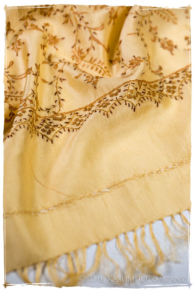 Adela Luxe Française Organic Silk Scarf