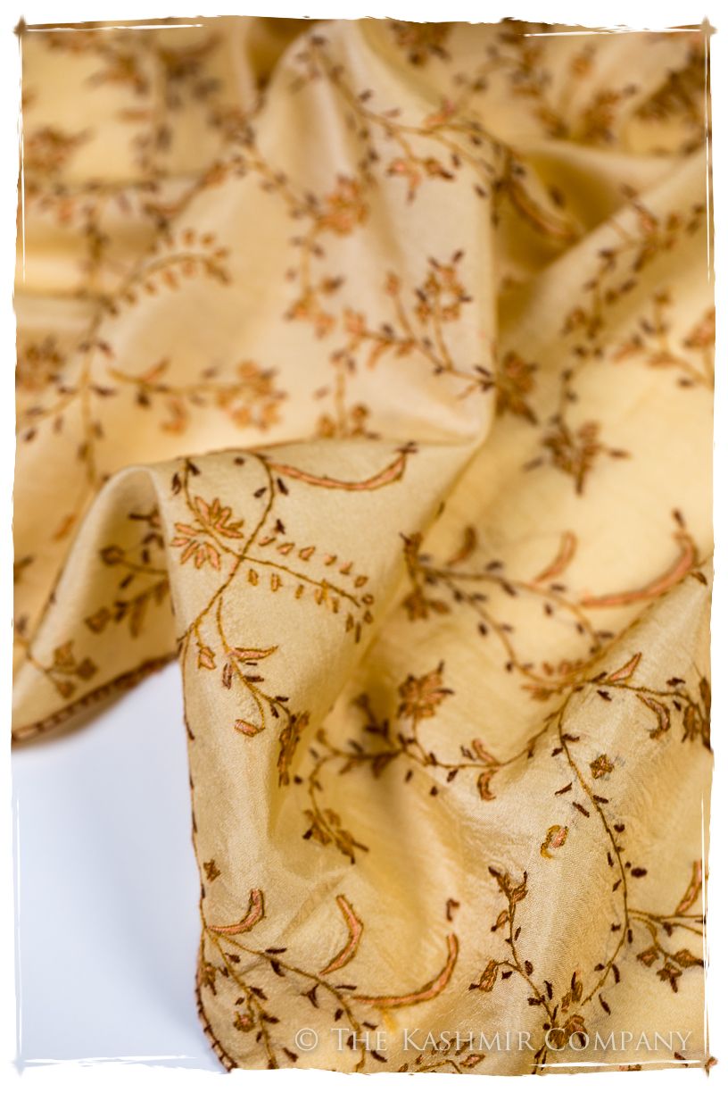Adela Luxe Française Organic Silk Scarf