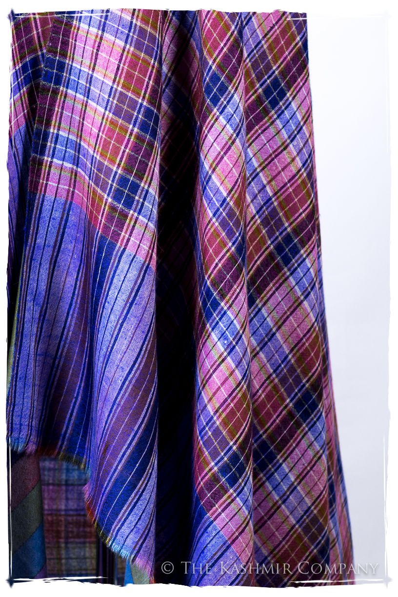 The Edinburgh - Handloom Cashmere Reversible Grand Shawl