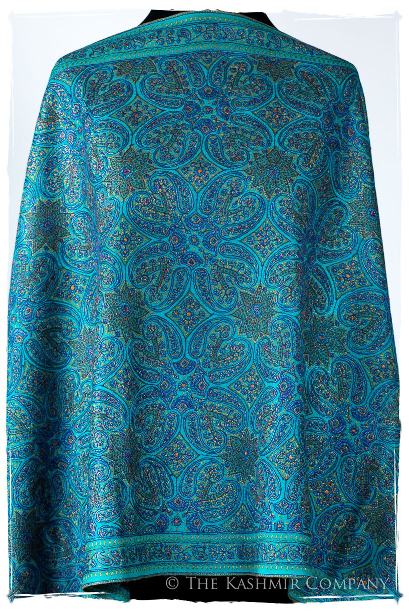 Amélie Jama de'Laine Sozni Paisley Orient Shawl