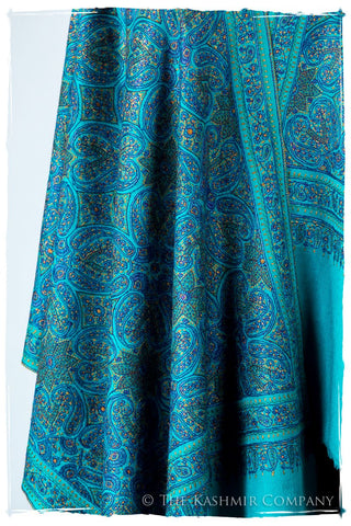 Amélie Jama de'Laine Sozni Paisley Orient Shawl