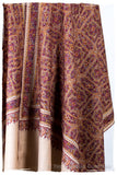Sarah Jama de'Laine Sozni Paisley Orient Shawl