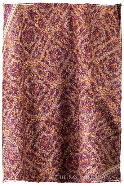 Sarah Jama de'Laine Sozni Paisley Orient Shawl