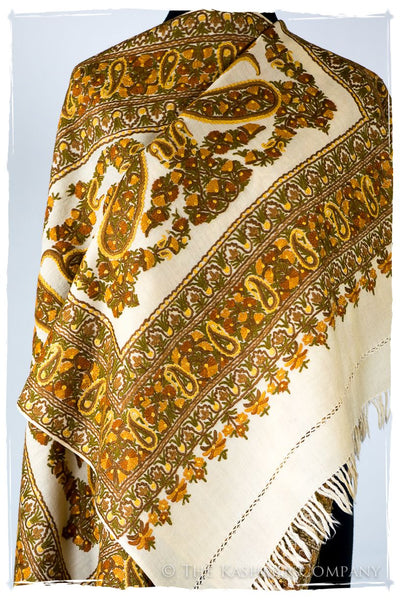 Trois Frontières Bavarois d'orient Royale Antiquaires Shawl