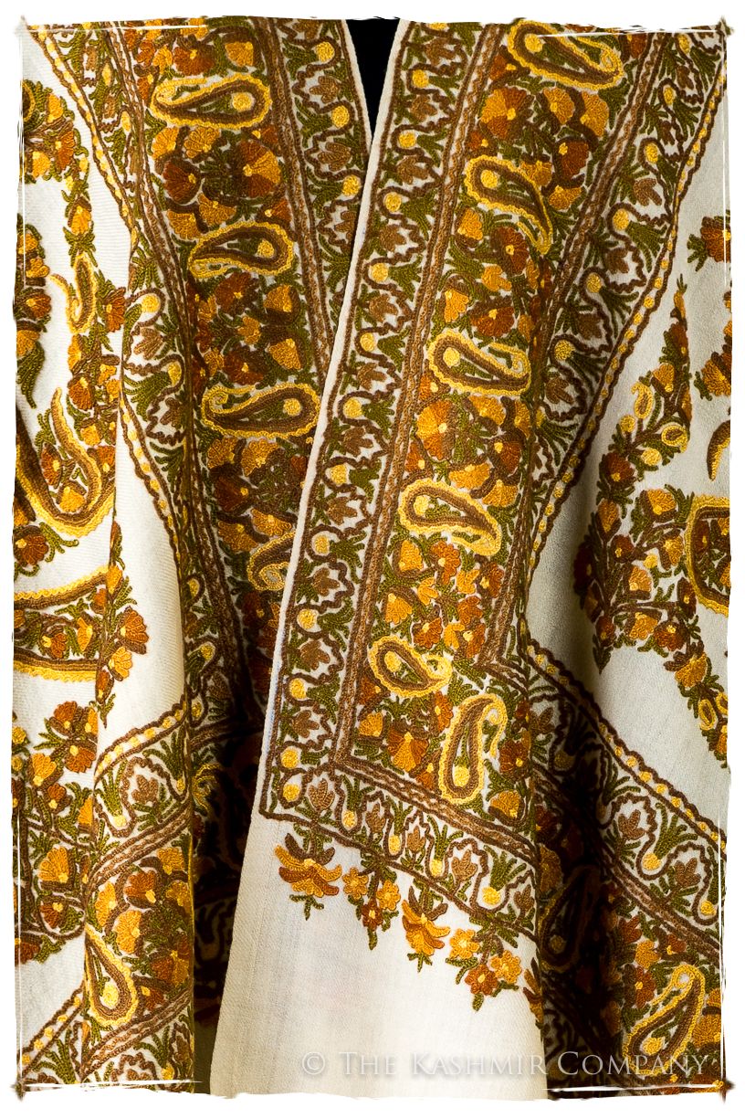 Trois Frontières Bavarois d'orient Royale Antiquaires Shawl