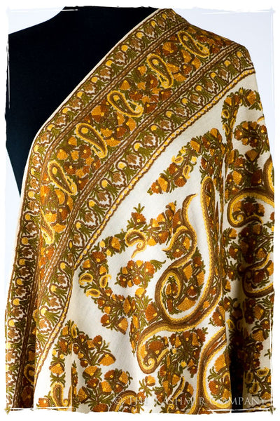 Trois Frontières Bavarois d'orient Royale Antiquaires Shawl