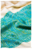 Serafina Paisley Frontière Pashmina Cashmere Scarf