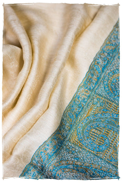 Tiziana Paisley Frontière Pashmina Cashmere Scarf