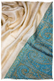 Tiziana Paisley Frontière Pashmina Cashmere Scarf