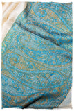 Tiziana Paisley Frontière Pashmina Cashmere Scarf