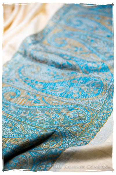 Tiziana Paisley Frontière Pashmina Cashmere Scarf