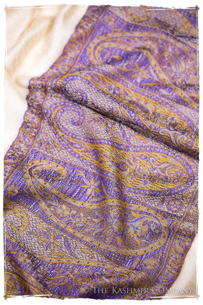 Tonina Paisley Frontière Pashmina Cashmere Scarf