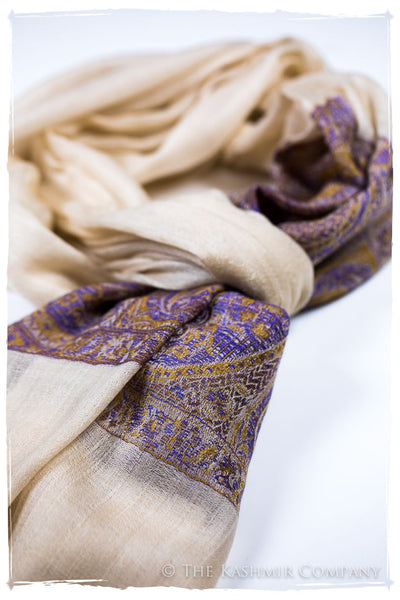 Tonina Paisley Frontière Pashmina Cashmere Scarf