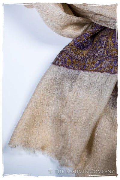 Tonina Paisley Frontière Pashmina Cashmere Scarf