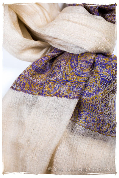 Tonina Paisley Frontière Pashmina Cashmere Scarf