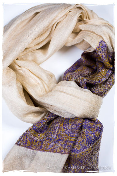 Tonina Paisley Frontière Pashmina Cashmere Scarf