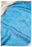 Vanna Paisley Frontière Pashmina Cashmere Scarf